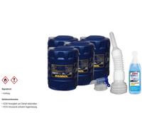 80L mannol olio motore TS-5 Uhpd 10W-40 Api Incl. Canale di Scarico Tubo Deterge