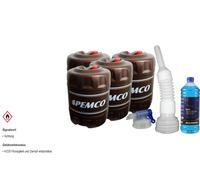 80L pemco Olio Idraulico Hydro Hv Iso 46 Hkp 68 Oil Rubinetto Tubo Pulizia