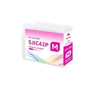 80ML Cartuccia Inchiostro, Compatibile con EPSON, SJIC42P CW-C4000e | Capacità 80 ml, uscita etichette, alloggiamento compatto, maneggevolezza(1 PCS SJIC42-M)