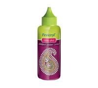 80ml Colori Tubetto Tessuto Colla Per Pizzo Nastro Applicato Arte Lavoro UK