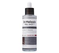 Dr.Melaxin Peel Shot Glow Black Rice Peeling Ampoule Esfoliante Delicato Scrub per Viso e Corpo Rimuove Cellule Morte della Pelle e Punti Neri per Tutti i Tipi di Pelle Cura della Pelle Coreana 80ml