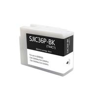 80ml SJIC36P 36P T44C1 Cartuccia a inchiostro Compatibile con CW-C6000AE C6000PE C6500AE C6500PE Etichetta a colori Serie Etichette Pennosi di inchiostro Pigment(SJIC36P T44C1-1pc-BK)