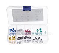 80Pcs 8value *10pcs 6mm 5pf 10pf 20pf 30pf 40pf 60pf 70pf 120P Adjustable Capacitor Variable Capacitor DIY Mixed Box kit CZAOINCU