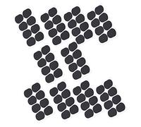 80pcs Bocchetto Sax Pad Silicone Silicone Clarinet Bocchino Bocchetto Cuscini per Sax Toppe con una Buona Tenuta dell'aria per i Denti con Adesivo Forte,