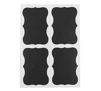 80pcs etichette della lavagna, etichette decorative della lavagna riutilizzabili impermeabili del gesso degli autoadesivi per i contenitori dei barattoli cucina casa