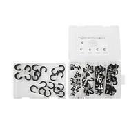 80pcs morsetti per cavi P Clip per cavi 6 dimensioni Porta del tubo del tubo in acciaio inossibile per tubi tubi Linee di carburante Calma del giardino automobilistico MARINA