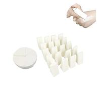 80pcs Spugna per il trucco,Spugne per Nail Art, Spugnette Triangolari per Trucco, Cunei Cosmetici Fondazione per Liquidi Creme e Polveri,Strumenti per il Trucco