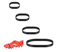 80Pezzi Elastici 200g Elastico Elastici Ufficio Grandi Elastici Grandi Elastici Assortiti Dimensioni 25mm 40mm 60mm 70mm per Lavoro Ufficio Cucine Banca Carta Banconote-Nero