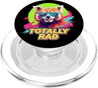 80s 90s Totally Rad Retro Vintage Red Panda Lover PopSockets PopGrip per MagSafe