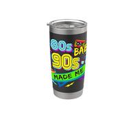 80s baby 90s mi ha fatto Bicchiere termico in acciaio inox doppia parete