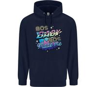 80s Bambino 90s Made Me Musica Pop Rock Bambini Felpa con Cappuccio
