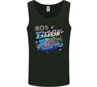 80s Bambino 90s Made Me Musica Pop Rock Uomo Canotta Maglia