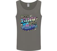 80s Bambino 90s Made Me Musica Pop Rock Uomo Canotta Maglia