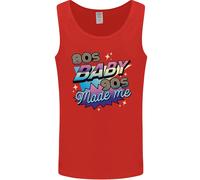 80s Bambino 90s Made Me Musica Pop Rock Uomo Canotta Maglia