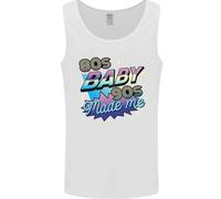 80s Bambino 90s Made Me Musica Pop Rock Uomo Canotta Maglia