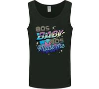 80s Bambino 90s Made Me Musica Pop Rock Uomo Canotta Maglia