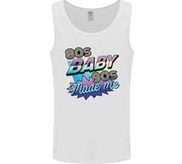 80s Bambino 90s Made Me Musica Pop Rock Uomo Canotta Maglia