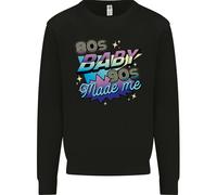 80s Bambino 90s Made Me Musica Pop Rock Uomo Felpa Maglione