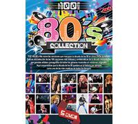 80'S COLLECTION "TOP 100 HITS" [5 DVD'S] MADONNA,AIR SUPPLY,QUEEN,ROD STEWART,ERASURE,PRINCE,BERLIN Y MAS......