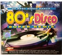 80's Disco Super Remix 24 Best Disco Dance 2CD KC & The Sunshine Donna Summer