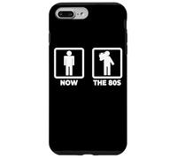 80s Enthusiast Stickmen Vintage Custodia per iPhone 7 Plus/8 Plus