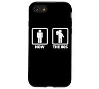 80s Enthusiast Stickmen Vintage Custodia per iPhone SE (2020) / 7/8