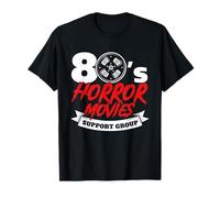 80's Horror Movies Gruppo di sostegno Film dell'orrore Maglietta