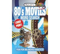 80s Movies Word Search Puzzle Book: Word Searches with Easy to Read, Large Print about 80s Movies, Hollywood, Actors and More! | 6 x 9 inches | 110 pages | 50+ Puzzles