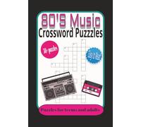 80'S Music Crossword Puzzles