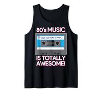 80's Music Is Totally Awesome Canotta