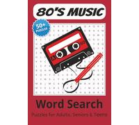 80's Music Word Search Puzzle Book: Word Searches with Easy to Read Print about 80's Music, 80's Artists, 80's Themes and More | 50+ Puzzles … Gifts for Vacations, Holidays and Free Times