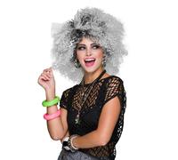 80s Pop Icon Bicolore Parrucca Madonna Bambino Selvaggio Costume 1980s Nuovo