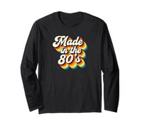 80s Retro Vintage Throwback Style Tees And Mugs Birthday Maglia a Manica