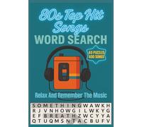 80s Top Hit Songs Word Search: A Large Print Puzzle Book Featuring 400 Song Titles from the 1980s