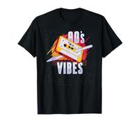 80s Vibes Vintage Audio Cassette Tape Mixtape Maglietta