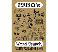 80's Word Search Book: Word searches with easy-to-read print about The 80's puzzle book, 80's theme puzzle book, the best era & more | 6x9 inches,110 ... Gift for vacations, Holidays, and free time.