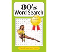 80s Word Search Puzzle Book: Word Searches with Easy-to-Read Print: Travel, Cruise, Beach and More! 6x9 Inches | 110 Pages | 50+ Fun Puzzles Perfect Gift for Vacations, Holidays, and Relaxation