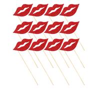 80Set Props Fotografici Bocca in E Per