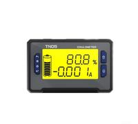 80V Contatore Coulomb con Sensore Hall Display LCD Monitor Batteria Digitale 80V 100A per LiFePO4 LCD Misuratore di Tensione con Sensore di Temperatura 80V Contatore Coulomb Bidirezionale per Impianto