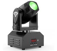 80W LED RGBW Teste Mobili, d-mx512/Sound-Active/Modalità Automatica Rotazione 540°X/205°Y Fascio Professionale per Palco Bar Nozze Festa DJ