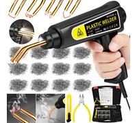 80W Saldatrice per Plastica, Kit Di Riparazione Paraurti Auto Con 800Pcs 6 Tipo