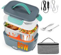 80W Scaldavivande Elettrico Portatile Elettrico Portatile Lunch Box 12V 24V 220V