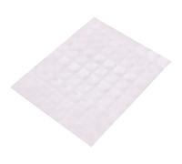 80X 7000002104 Piedino autoadesivo H: 3 mm poliuretano trasparente Bumpon 3M