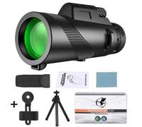 80x100 HD Zoom Monoculare Telescopio portatile lungo raggio con treppiede
