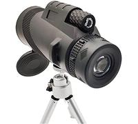 80X100 Super Zoom Telescopio monoculare Prisma Telescopio palmare grandangolare HD con treppiede per telefono Scope Camping