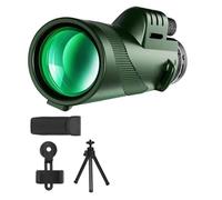 80x100 Zoom Portatile HD 5000M Telescopio Pieghevole A Lunga Distanza Mini Potente Telescopio For La Caccia Sport Outdoor Camping Travel(DDLS-80x100-Set)