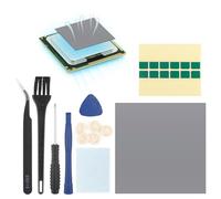 80x80mm PTM7950 Pad Termico Radiatore per Laptop CPU GPU SSD Cambiamento di Fase Grasso Silicone per PS5 CPU GPU SSD Cuscinetti Termici Accessori di Raffreddamento