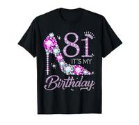 81 È il mio compleanno 81 anni 81° compleanno Girl Lady Maglietta