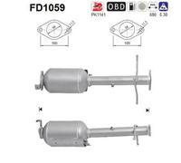 AS FD1059 Filtro antiparticolato (FAP)