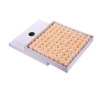 81 pezzi rosa sapone fiore, rose artificiali profumate mini petali di rosa in confezione regalo Flora profumata sapone rosa fiore regalo per anniversario compleanno matrimonio San Valentino scatola